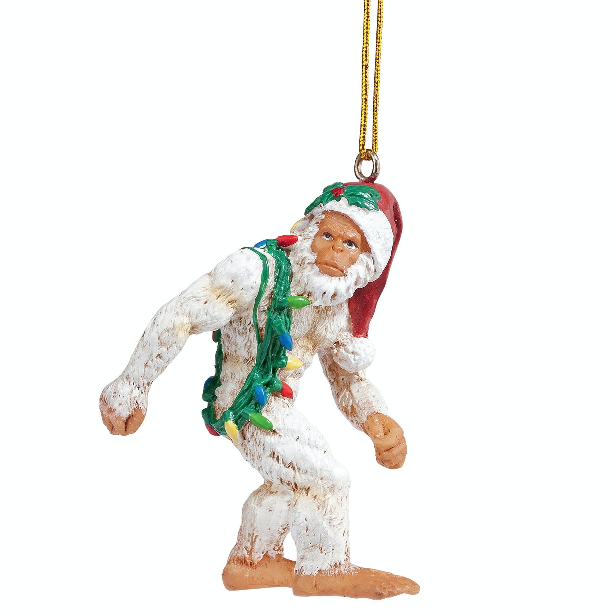 Design Toscano Bigfoot the Abominable Snowman Yeti Ornament